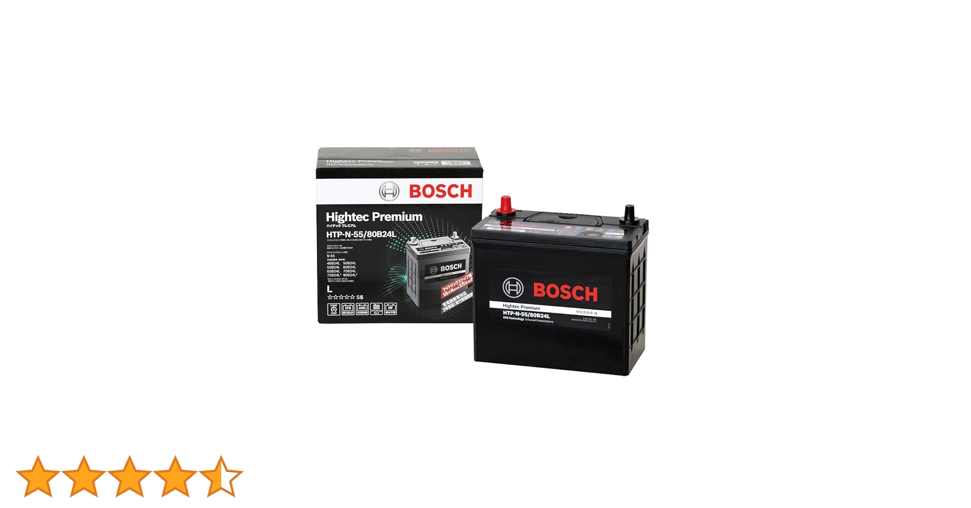 Amazon.co.jp: BOSCH HTP-N-55/80B24L Hi-Tech Premium Domestic